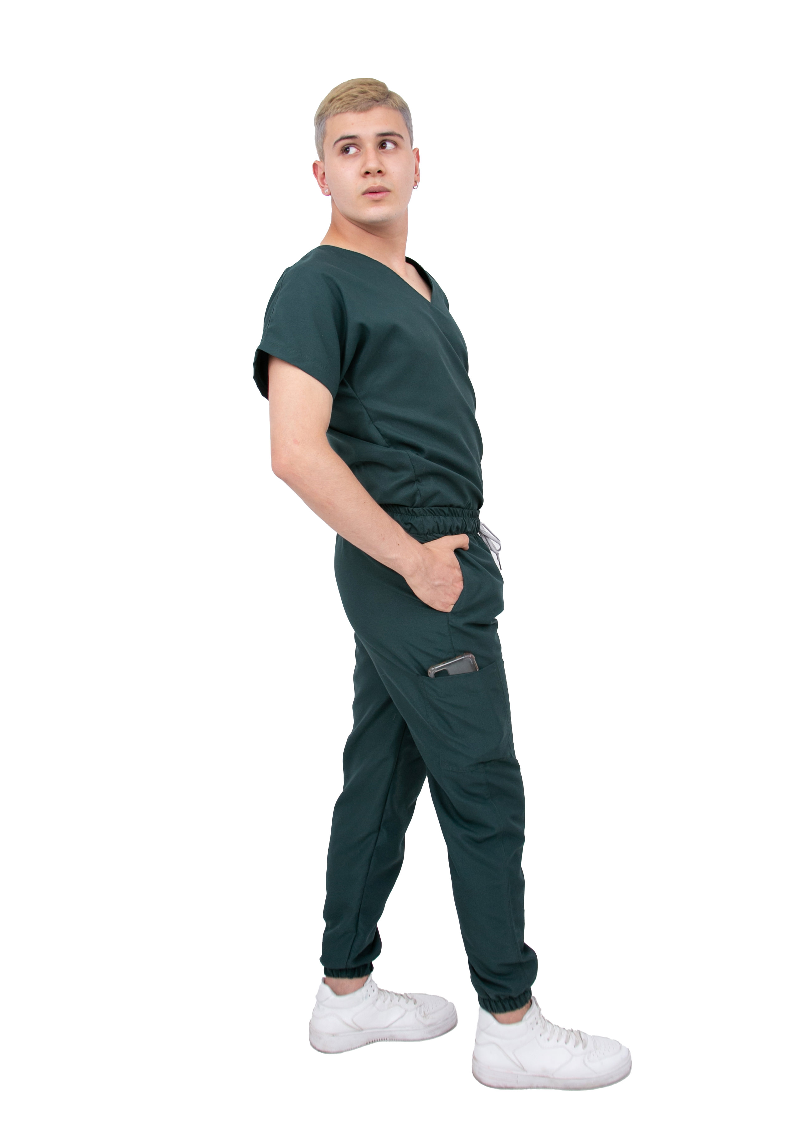 Foto 4 pulgar | Uniforme Quirúrgico Jogger Kolorum Verde para Hombre