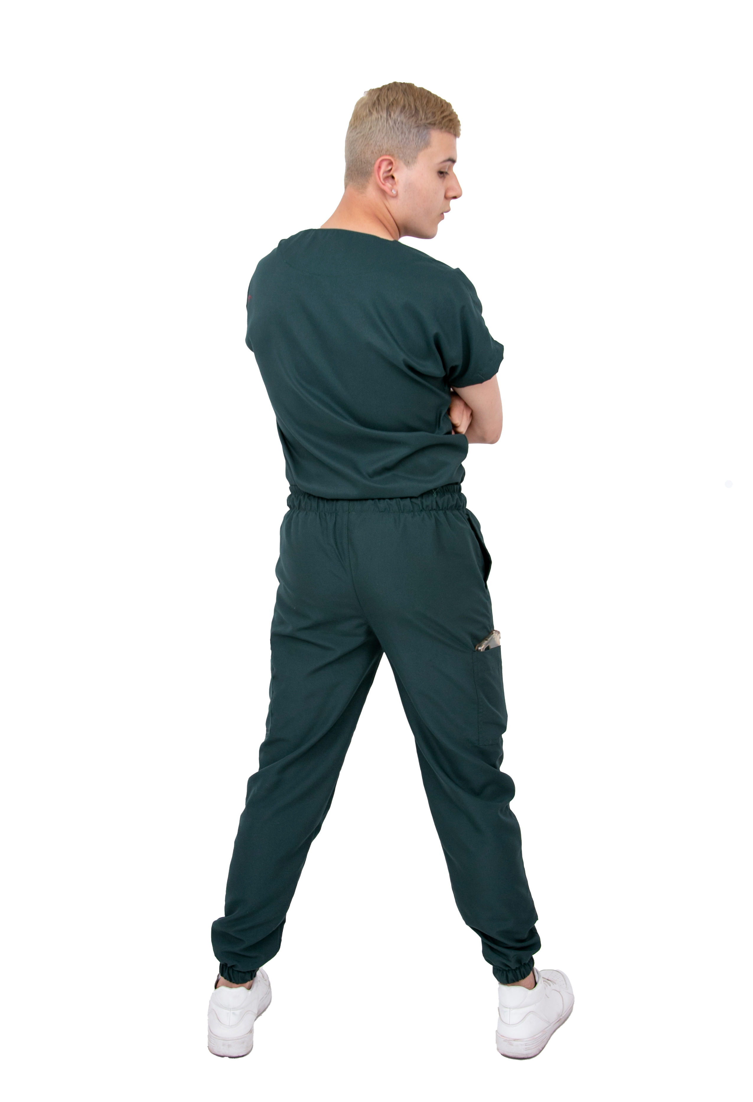 Foto 6 pulgar | Uniforme Quirúrgico Jogger Kolorum Verde para Hombre