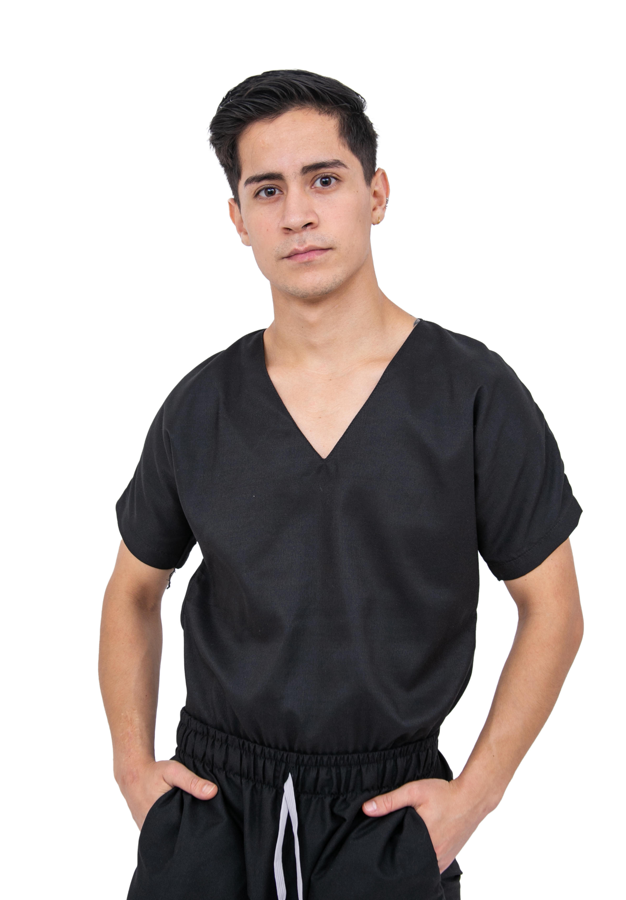 Foto 3 pulgar | Pijama Quirúrgica Jogger Antifluido Hombre Kolorum Negro