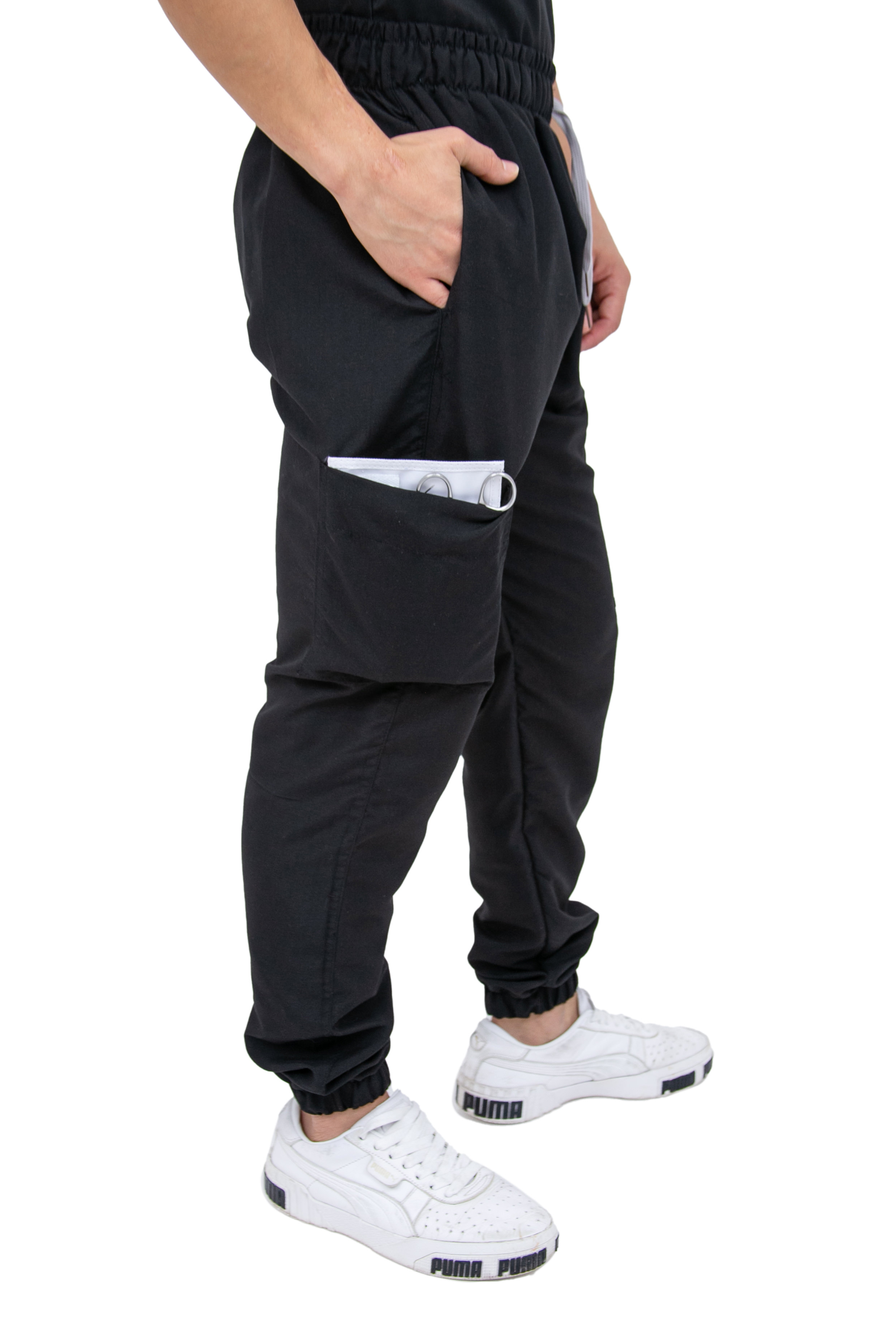 Foto 5 pulgar | Pijama Quirúrgica Jogger Antifluido Hombre Kolorum Negro