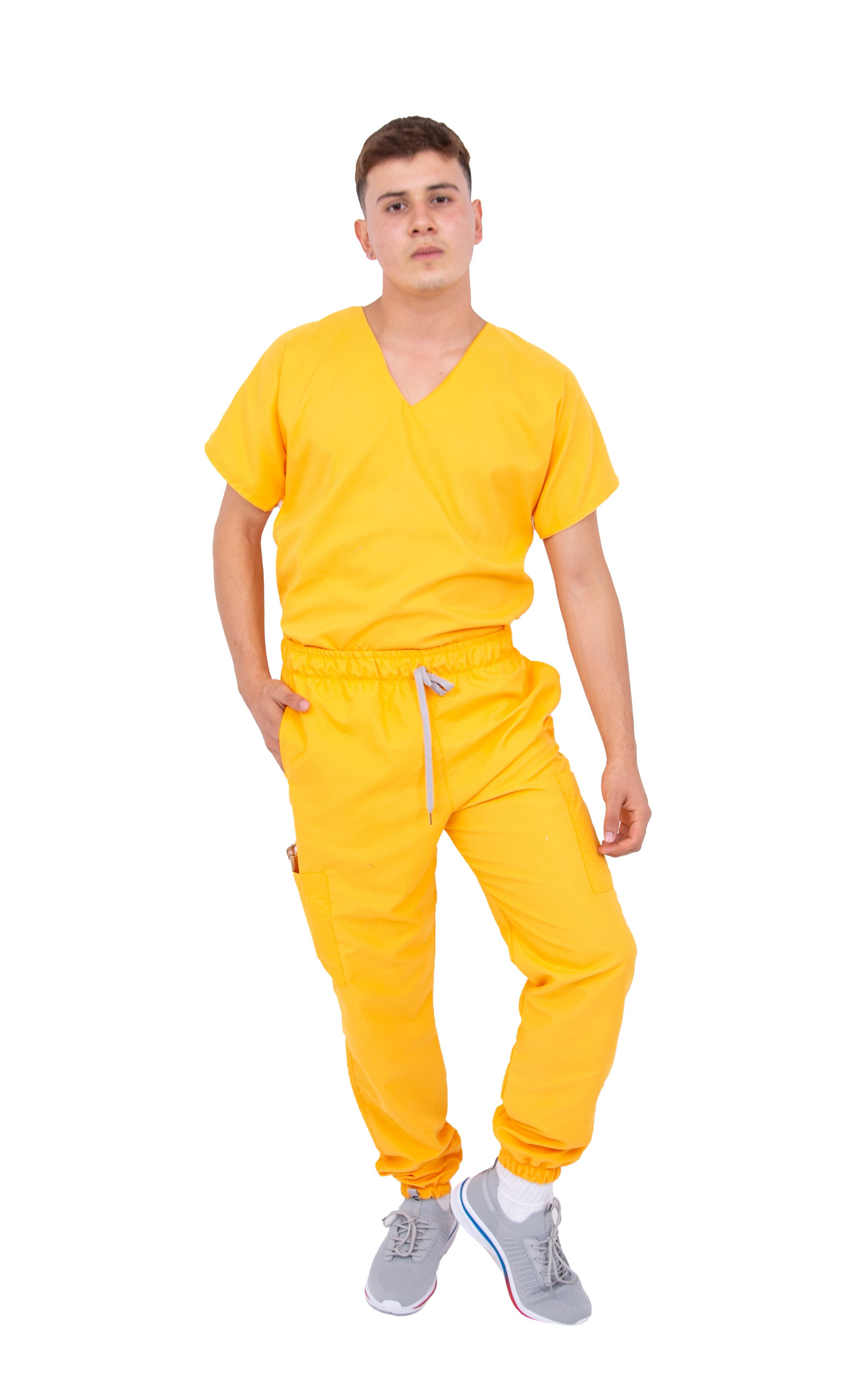 Pijama Quirúrgica Jogger Antifluido Hombre Kolorum Mango $469