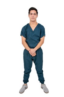 Foto 1 | Pijama Quirúrgica Jogger Antifluido Hombre Kolorum Petroleo