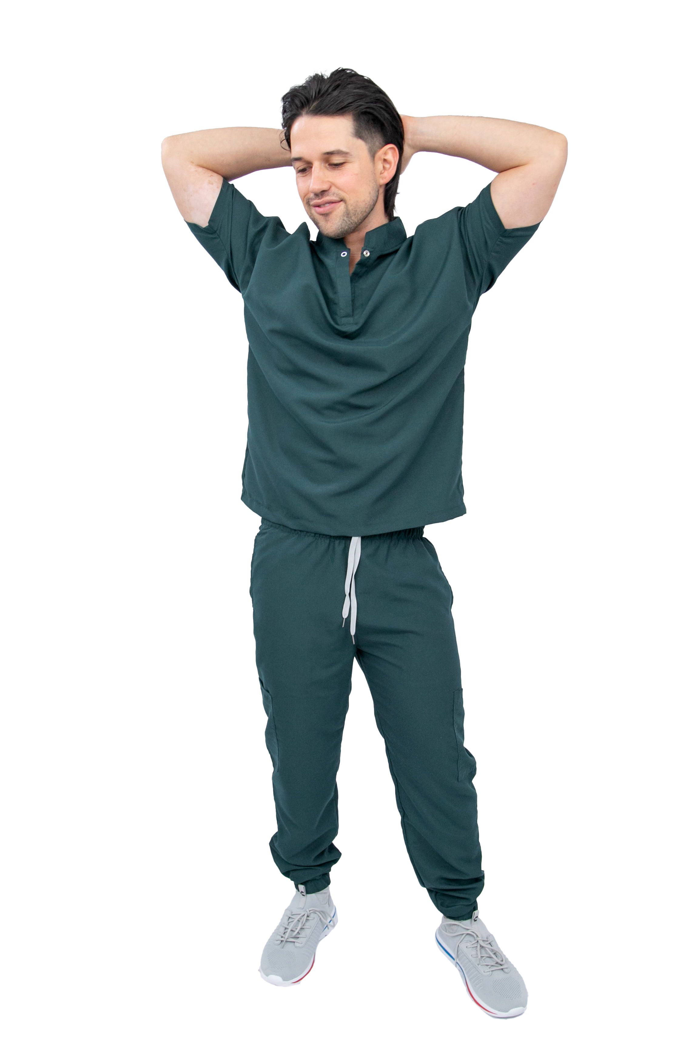 Foto 2 pulgar | Pijama Quirúrgica Jogger Verde para Hombre
