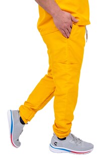 Foto 4 | Pijama Quirúrgica Amarilla para Hombre