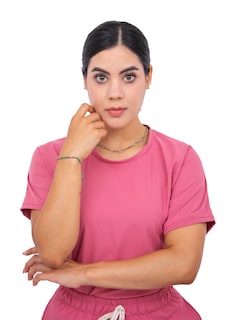 Foto 2 | Uniforme Quirúrgico Stretch Rosa para Mujer