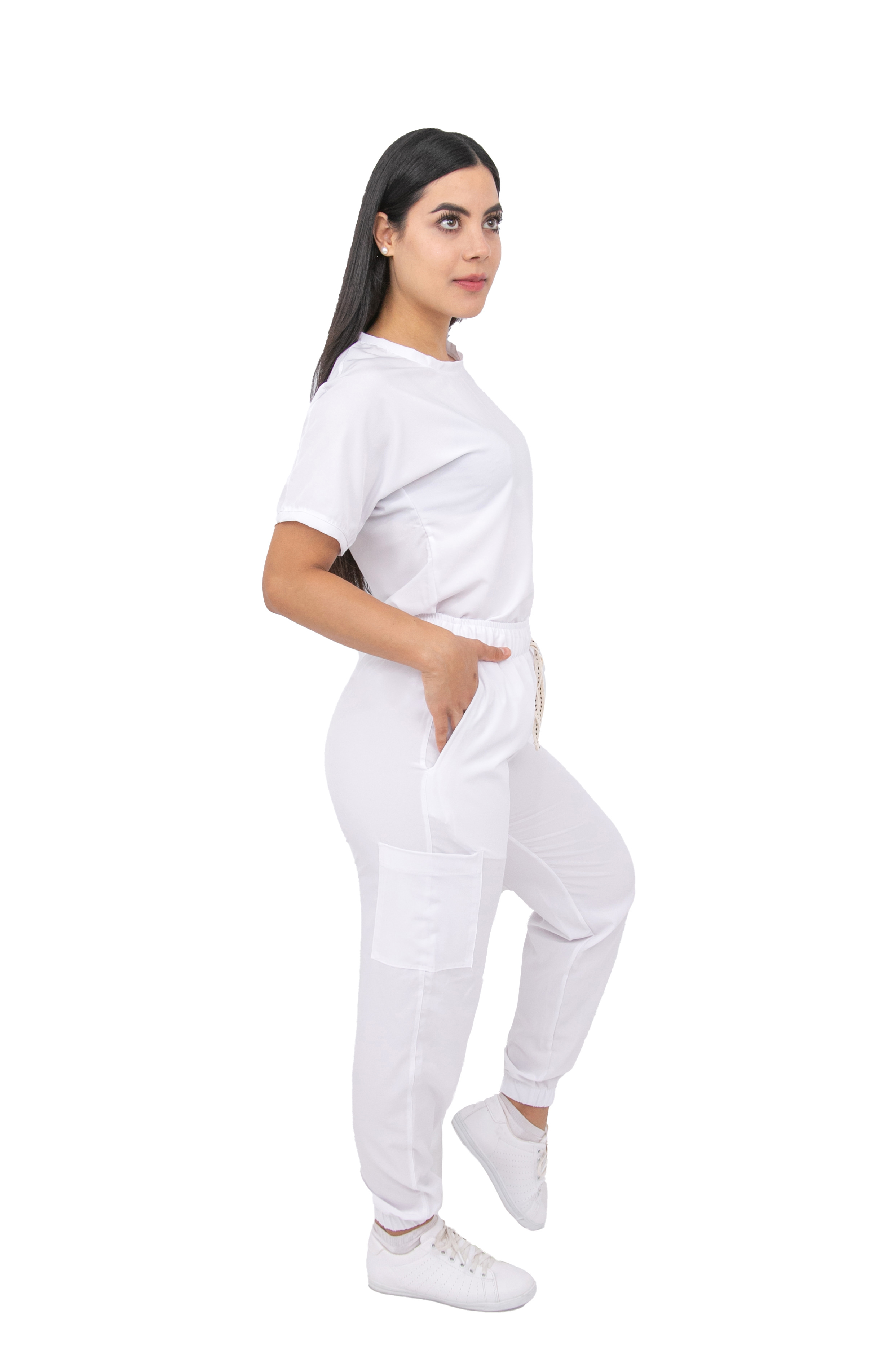 Foto 4 pulgar | Uniforme Quirúrgico Stretch Antifluidos para Mujer