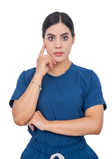 Foto 2 | Uniforme Quirúrgico Stretch Antifluidos Mujer Jogger Petróleo