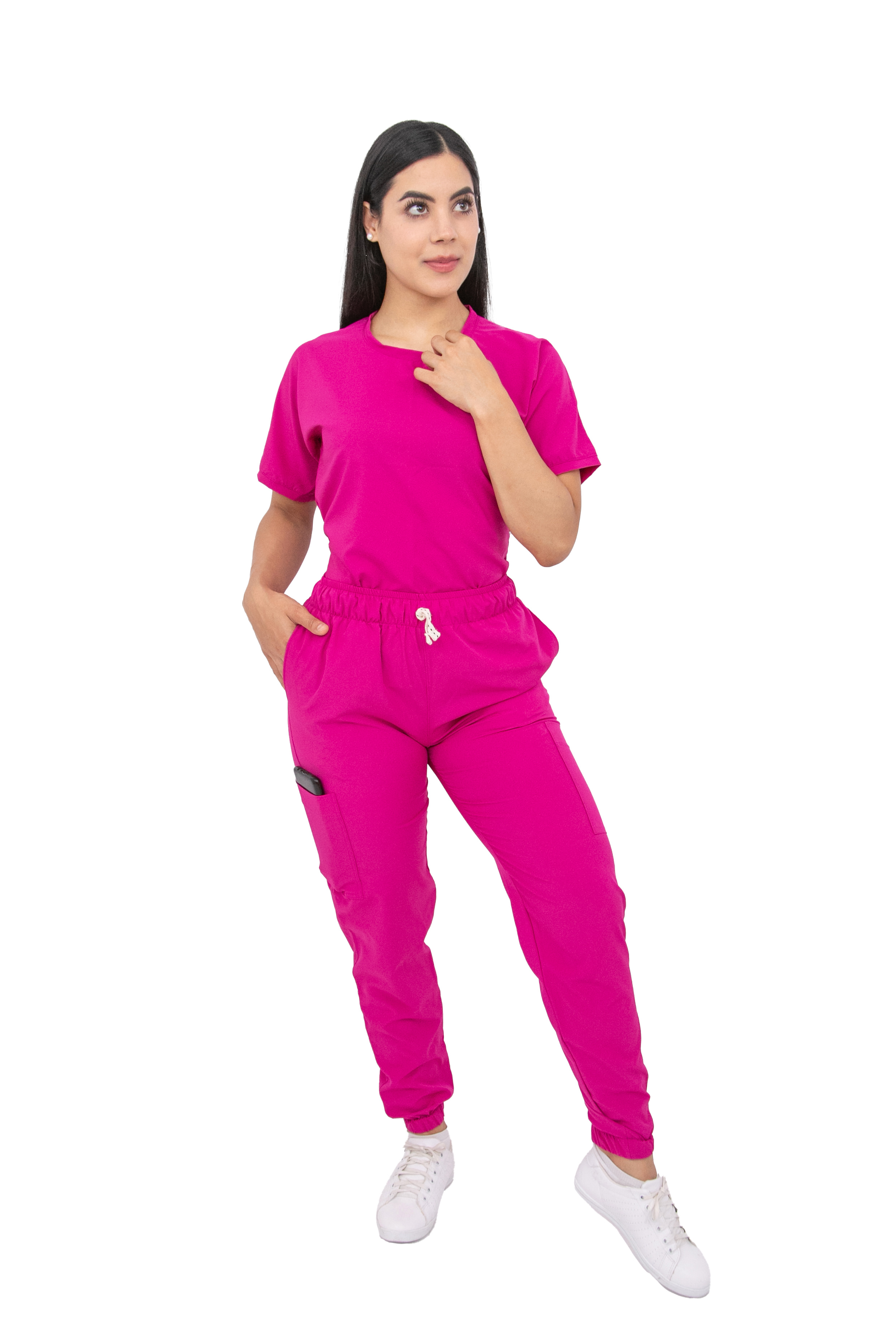 Foto 2 pulgar | Uniforme Quirúrgico Stretch Antifluidos para Mujer