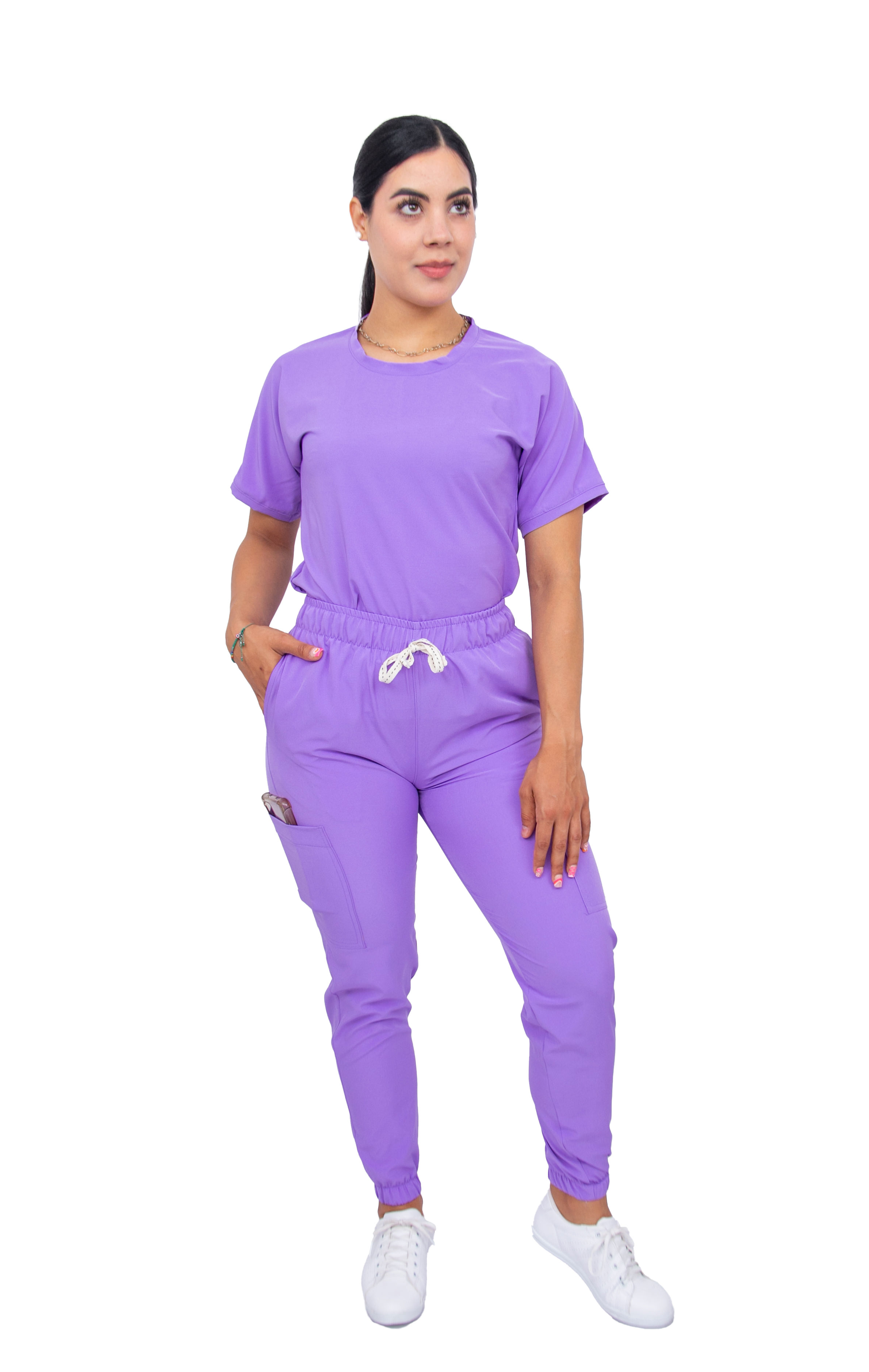 Foto 2 pulgar | Uniforme Quirúrgico Stretch Antifluidos para Mujer