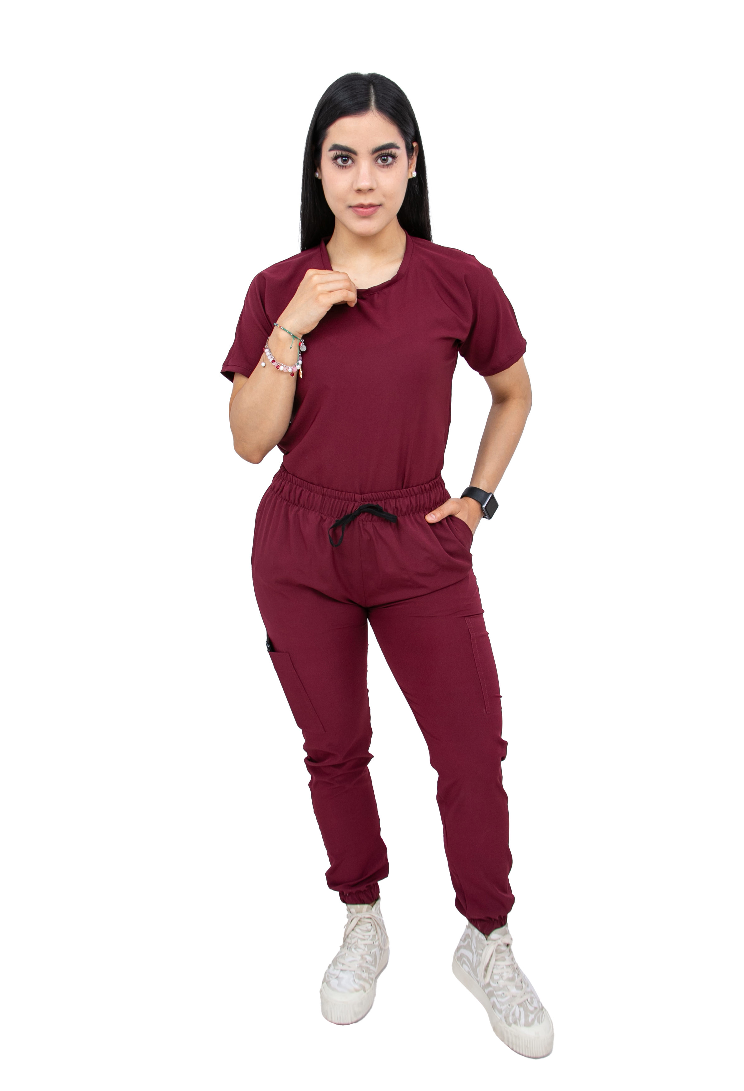 Foto 2 pulgar | Uniforme Quirúrgico Stretch Antifluidos Mujer Jogger