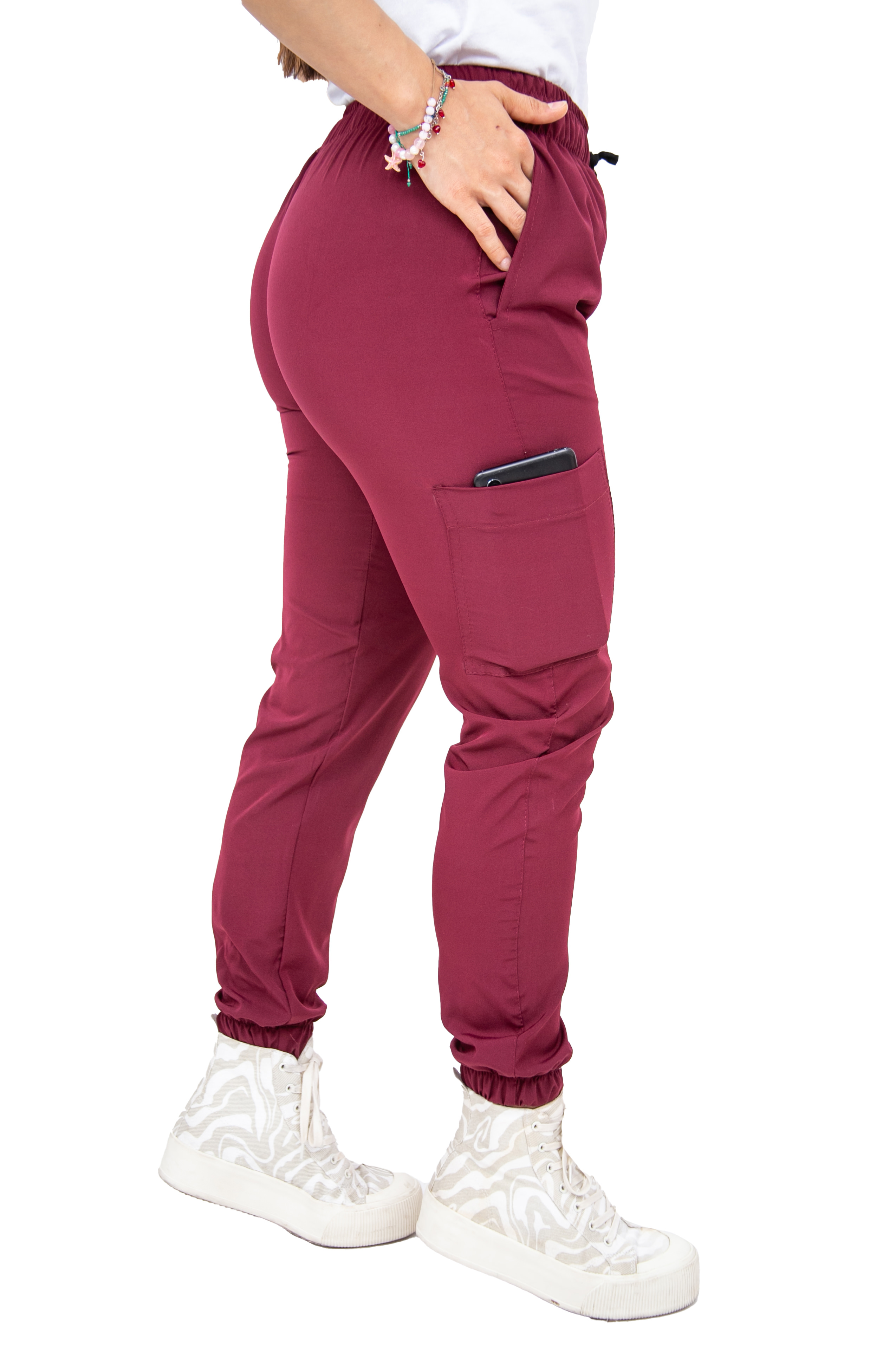 Foto 4 pulgar | Uniforme Quirúrgico Stretch Antifluidos Mujer Jogger