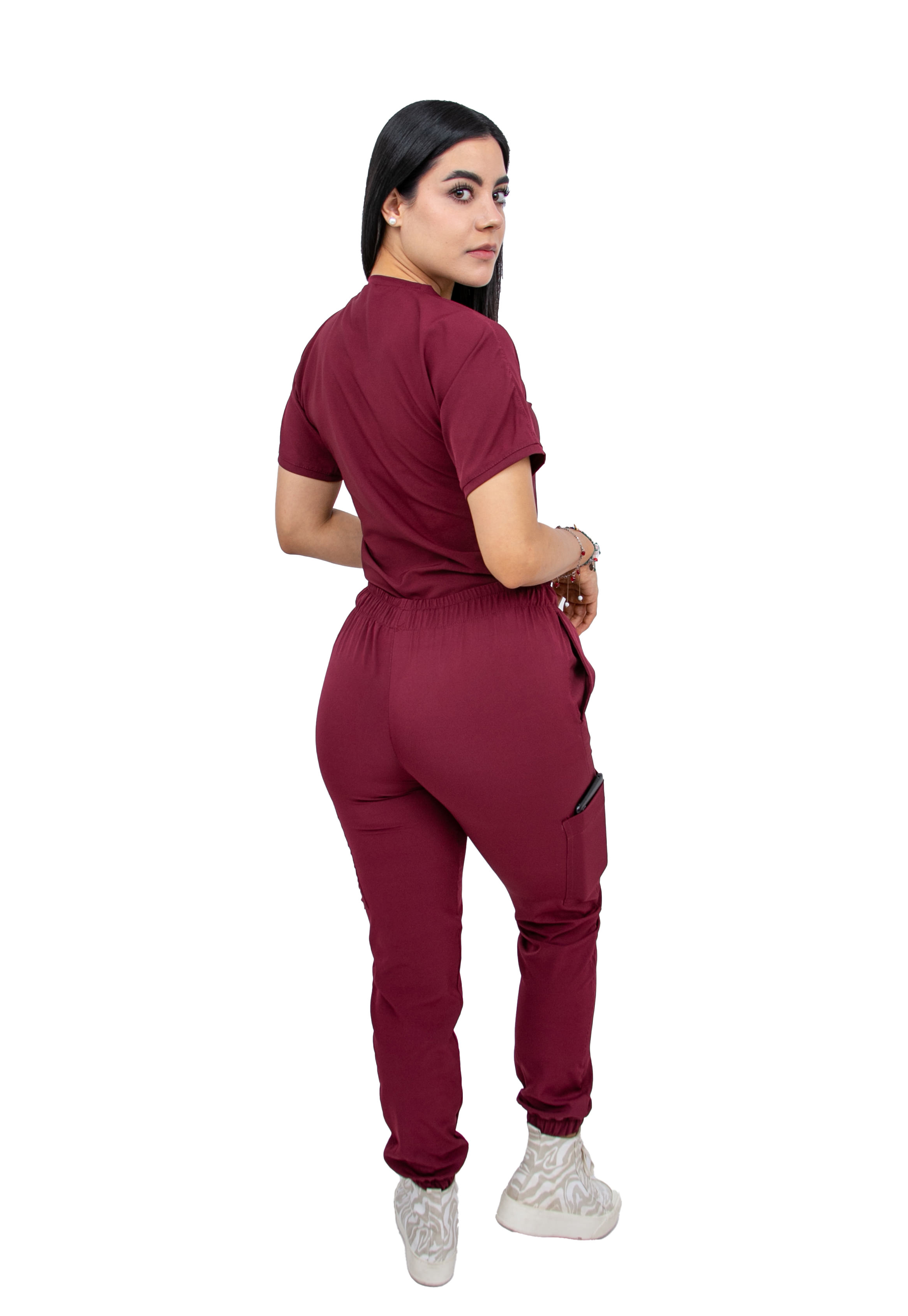 Foto 6 pulgar | Uniforme Quirúrgico Stretch Antifluidos Mujer Jogger