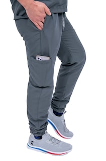 Foto 4 | Pijama Quirúrgica Gris Oxford para Hombre