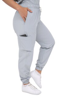 Foto 4 | Uniforme Quirúrgico Stretch Gris Antifluidos para Mujer