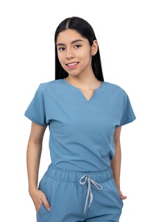 Foto 2 | Pijama Quirúrgica Jogger Azul para Mujer