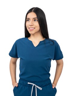 Foto 2 | Pijama Quirúrgica Jogger Stretch Antifluido Scrub Nala Petróleo