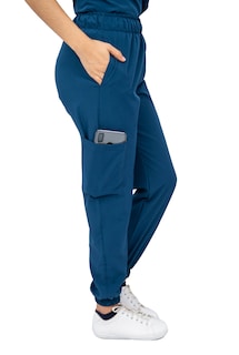 Foto 4 | Pijama Quirúrgica Jogger Stretch Antifluido Scrub Nala Petróleo