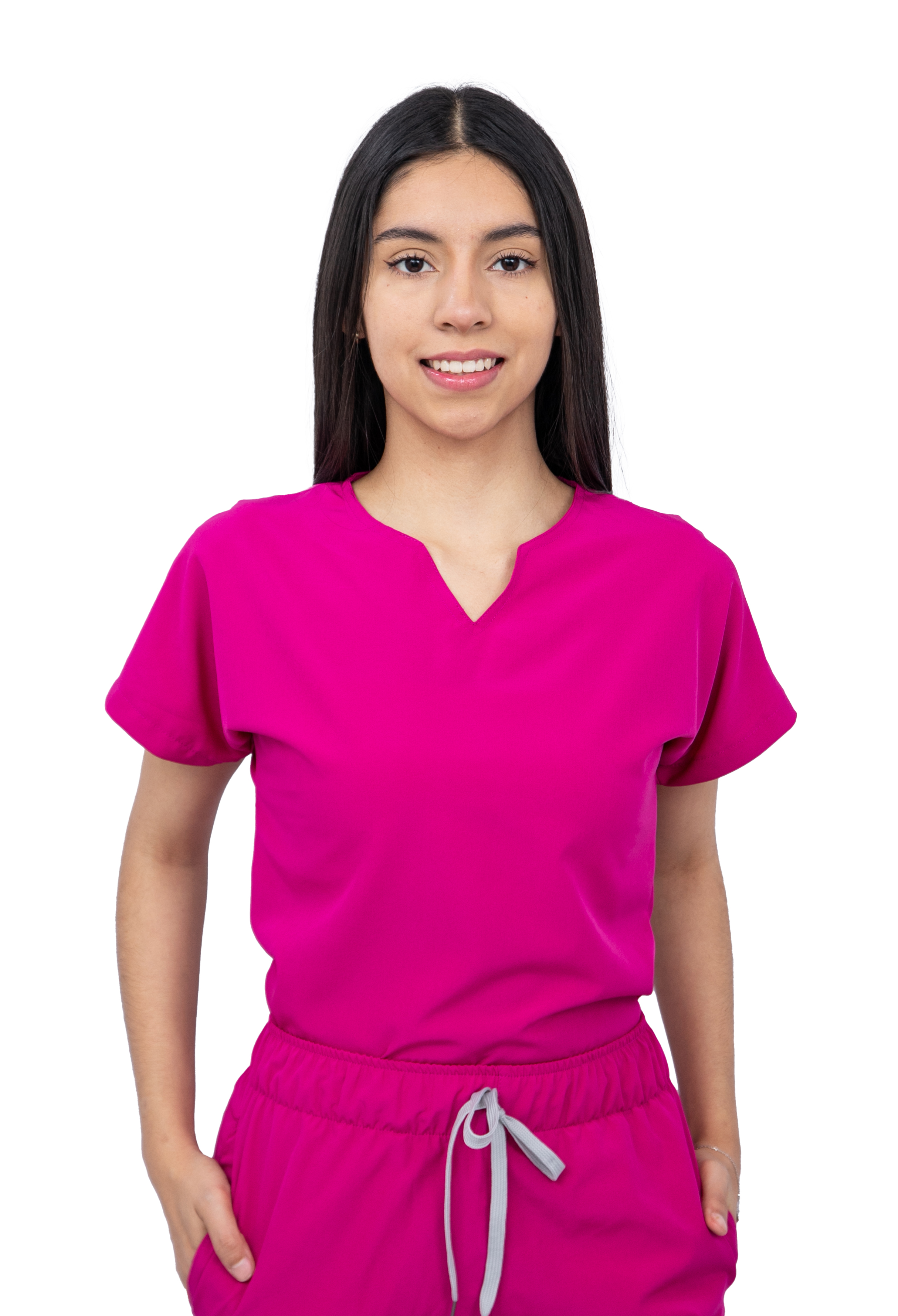 Foto 3 pulgar | Pijama Quirúrgica Antifluido Scrub Nala Rosa para Mujer