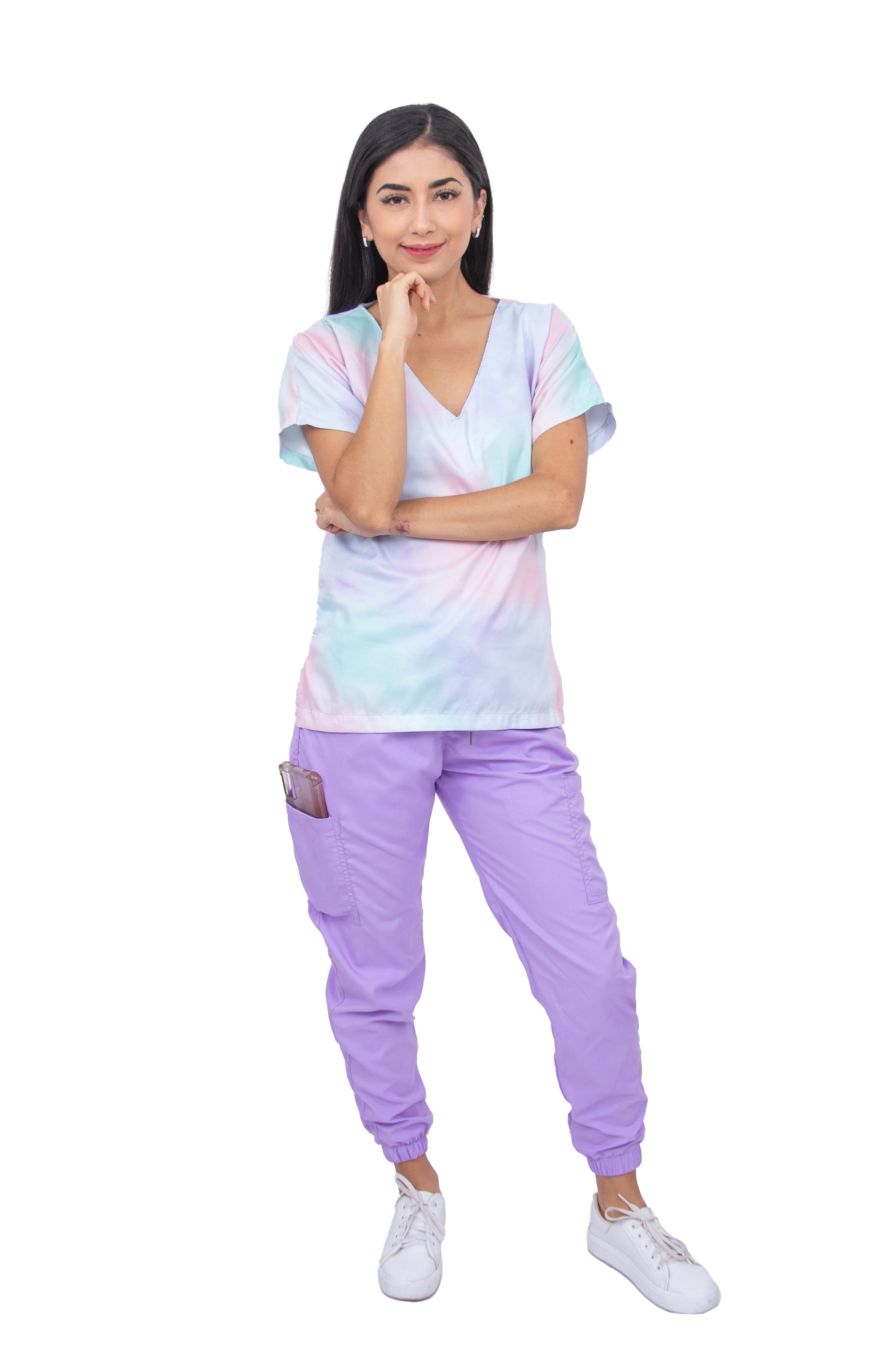 Foto 2 pulgar | Pijama Quirúrgica para Mujer