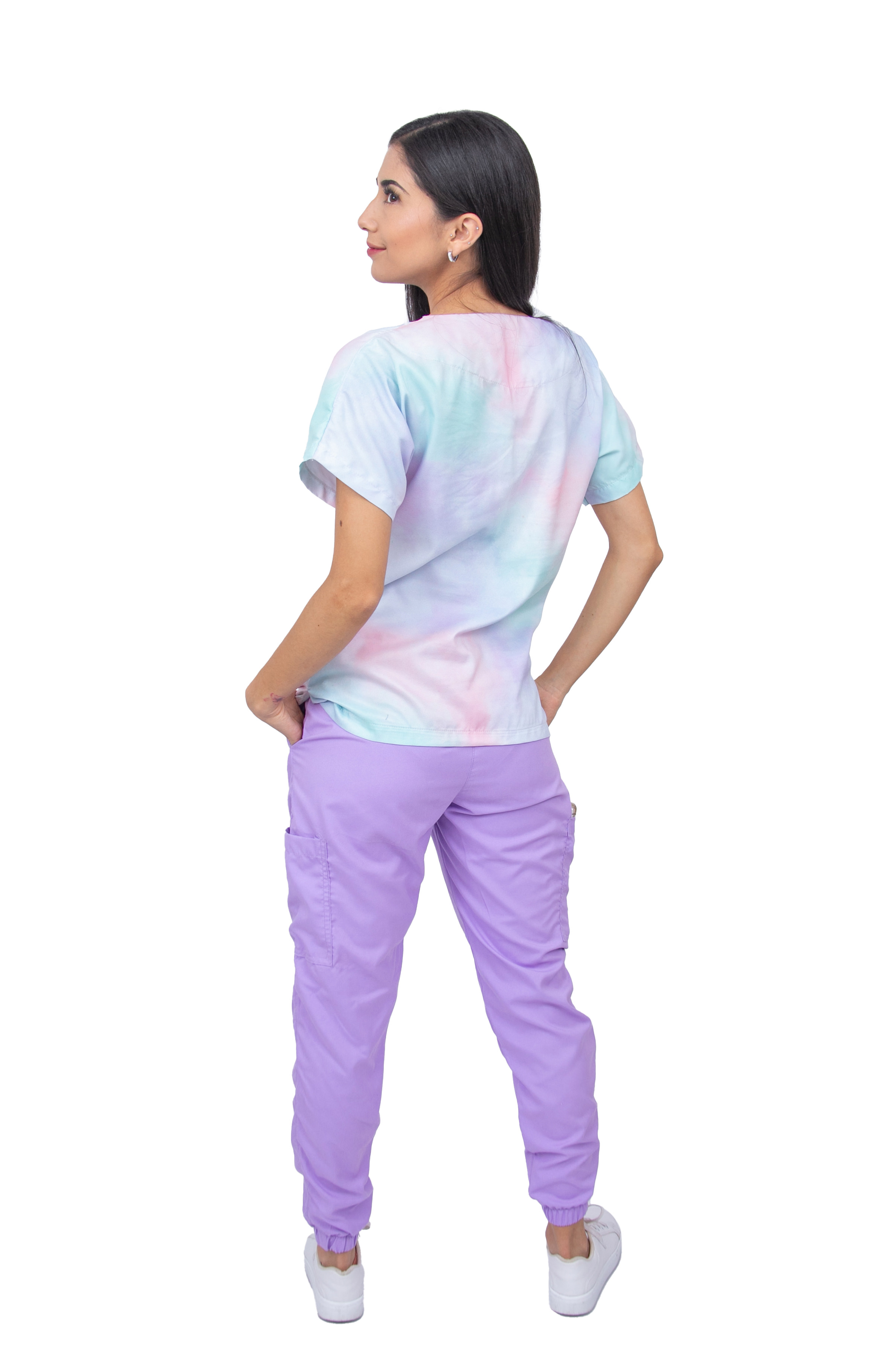 Foto 6 pulgar | Pijama Quirúrgica para Mujer