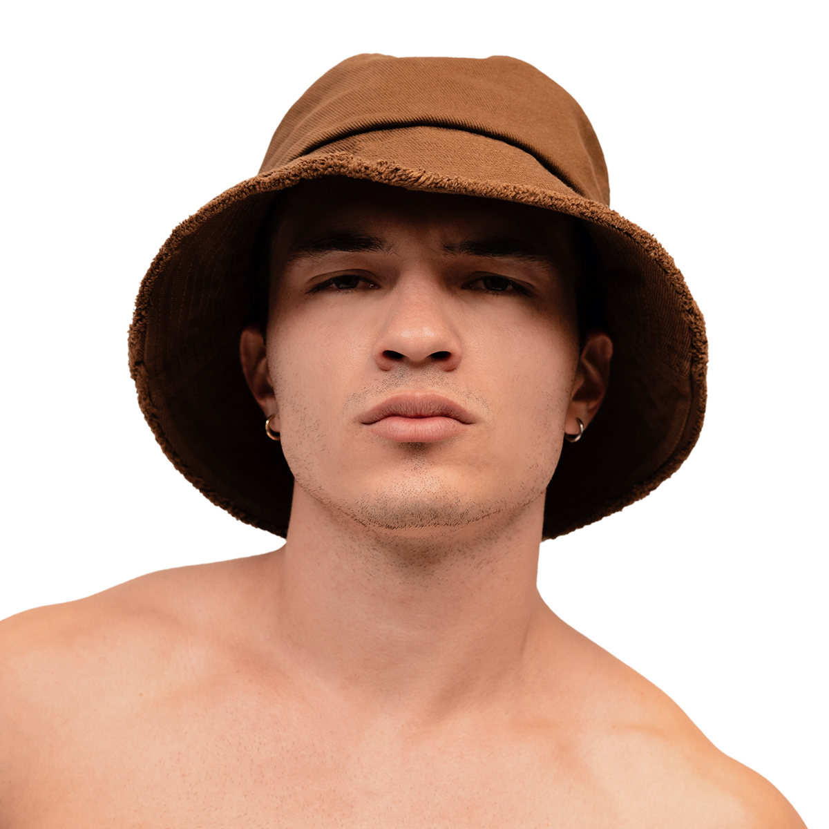 Foto 5 pulgar | Gorro Bucket Hat MCHK Marrón