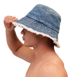 Foto 4 | Gorro Bucket Hat MCHK Azul con Borrego