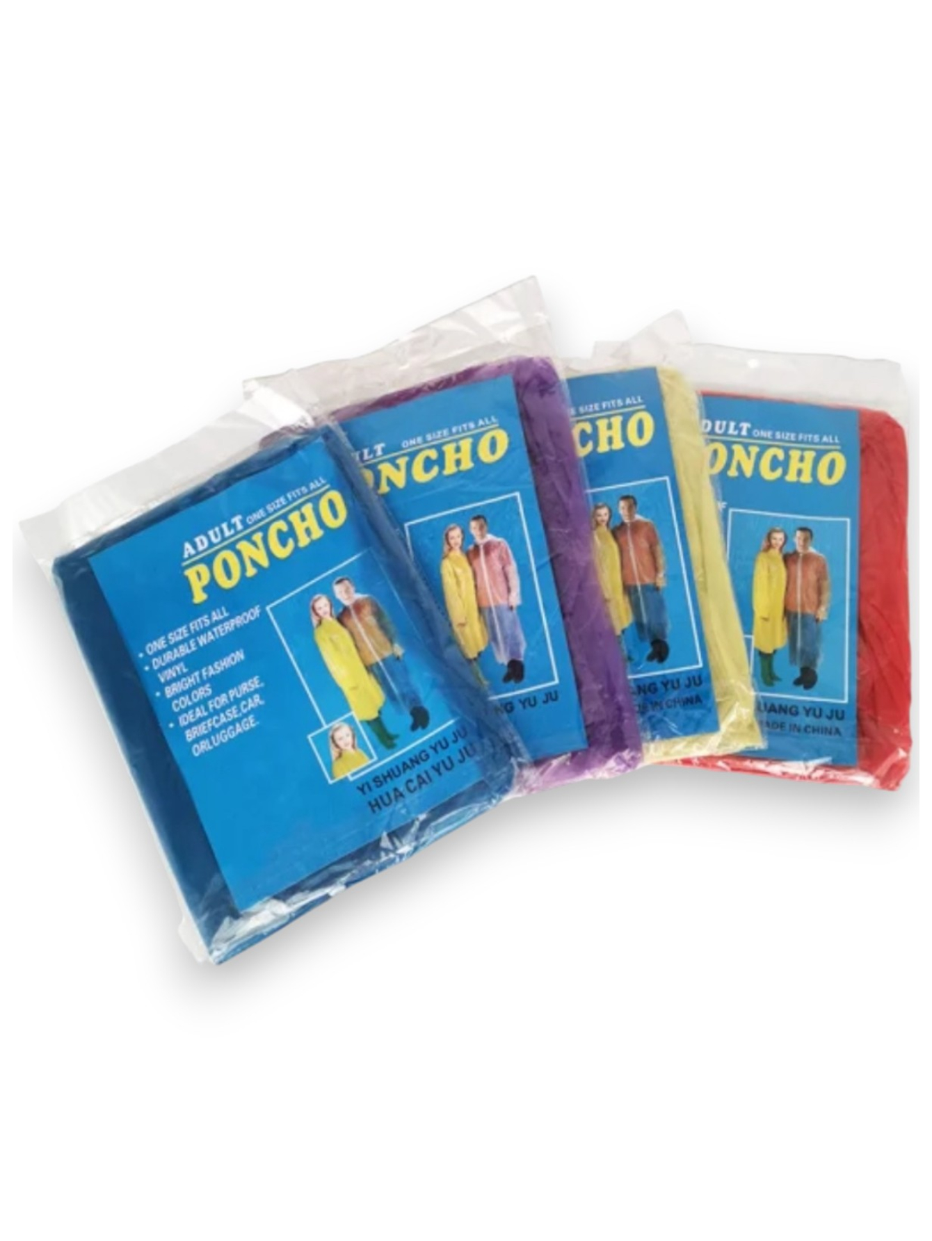 Foto 2 | Capa Impermeable Poncho Portátil Lluvia Viento Reutilizable