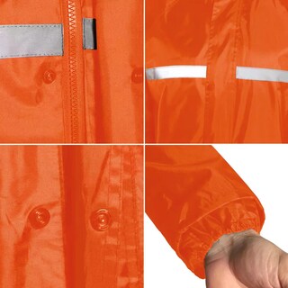 Foto 2 | Conjunto Impermeable para Motociclista con Reflejante