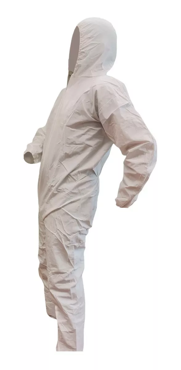 Foto 3 pulgar | Overol Desechable Tipo Tyvek Polipropileno Capucha