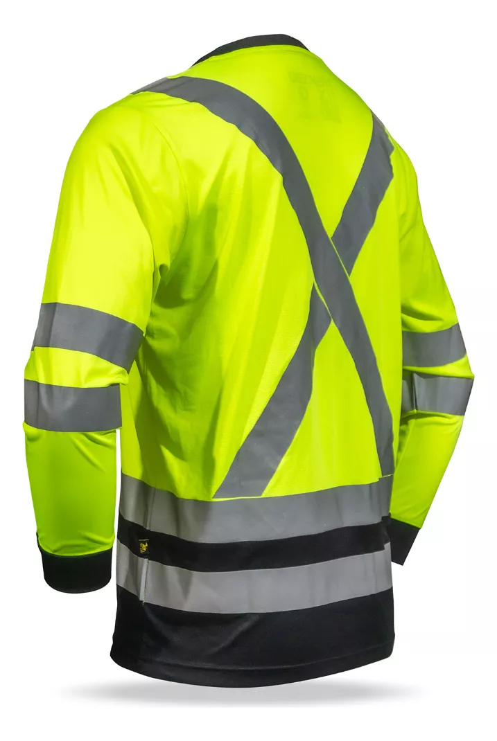 Foto 5 pulgar | Playera Alta Visibilidad Reflejante Berserker Transpirable