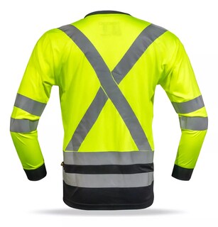 Foto 5 | Playera Alta Visibilidad Reflejante Berserker Transpirable