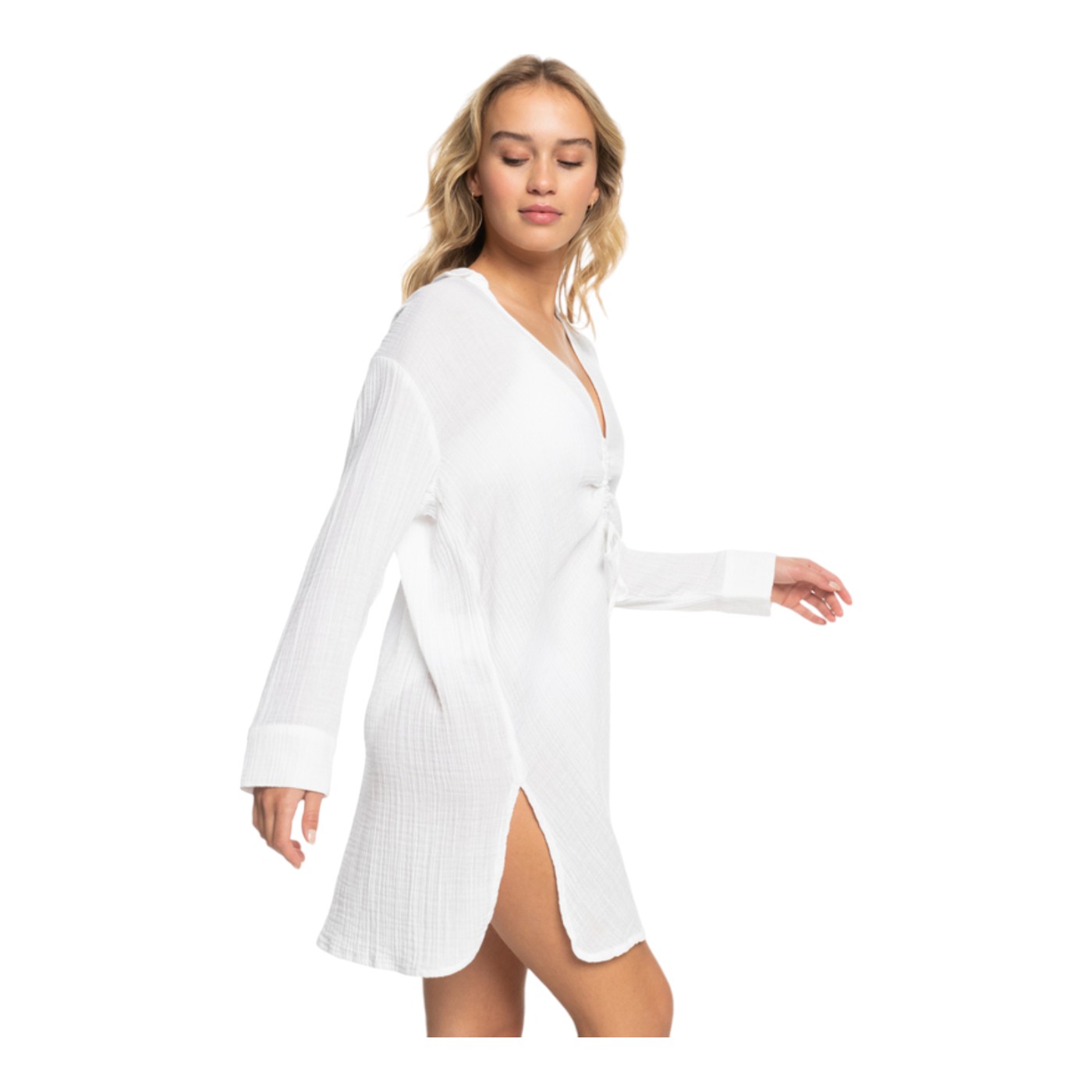 Foto 5 pulgar | Vestido Roxy Sun Para Mujer Color Blanco Modelo Erjx603370wbb0