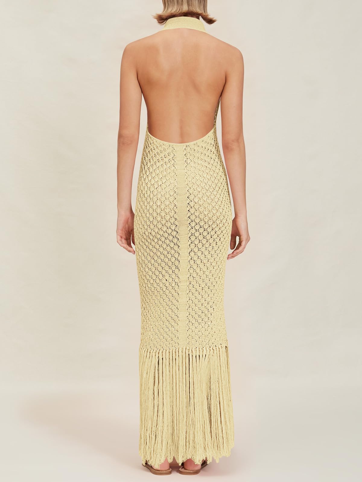 Foto 6 pulgar | Vestido de Playa Saodimallsu para Mujer-Venta Internacional