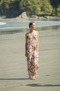 Foto 4 | Vestido Largo Sin Mangas Touche
