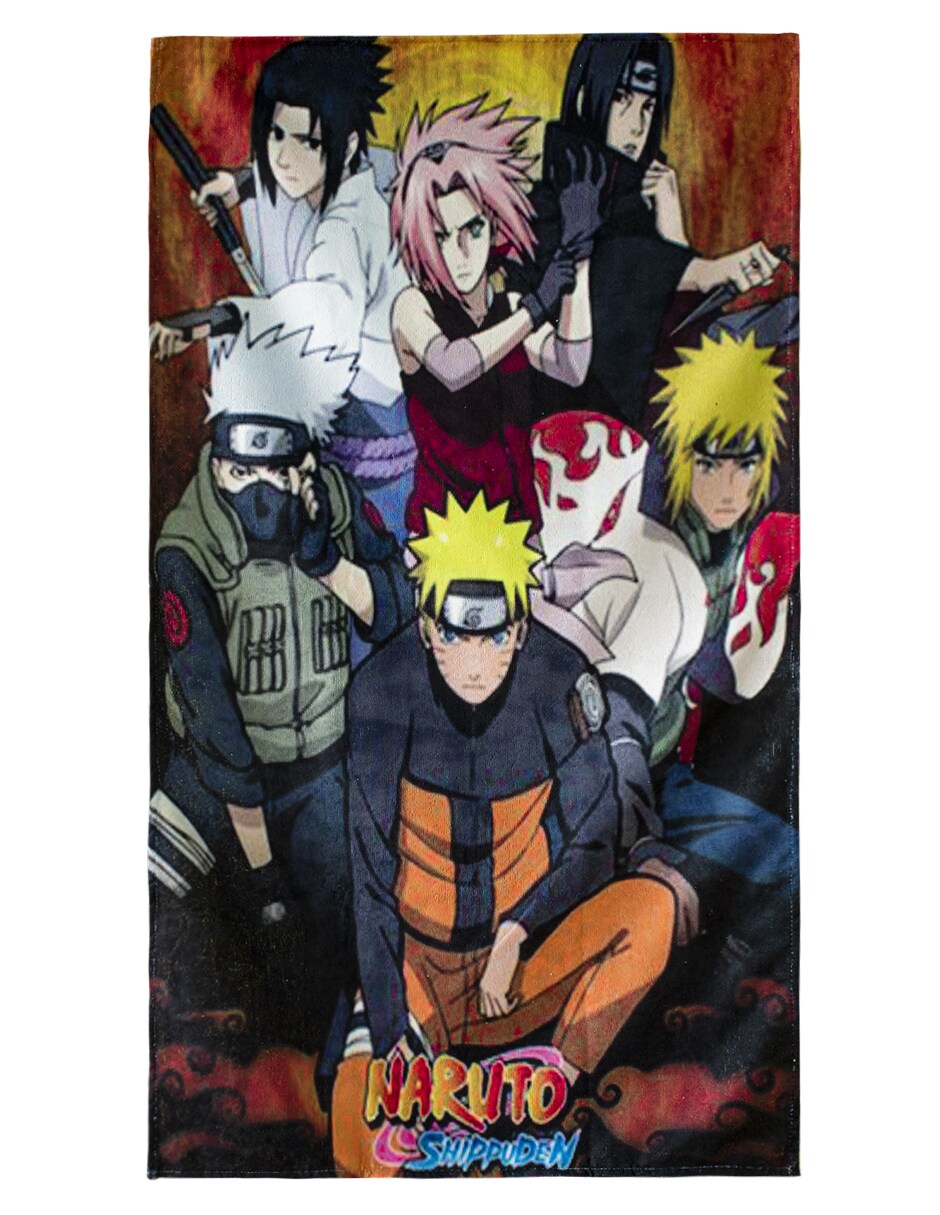 Toalla de Baño Nubisuave Naruto Sh $359