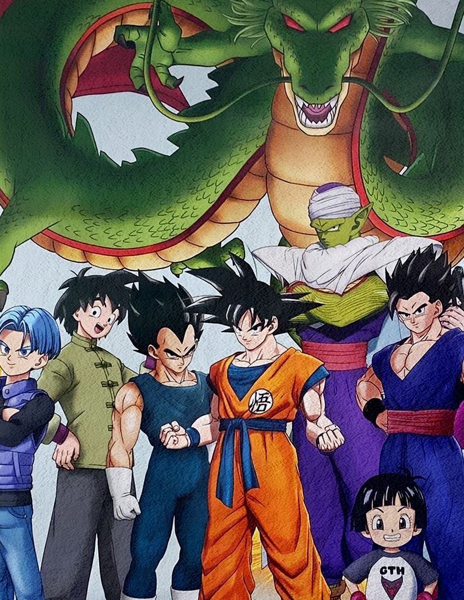 Foto 3 pulgar | Toalla NubiSuave Shen Long Multicolor Dragon Ball Super Hero