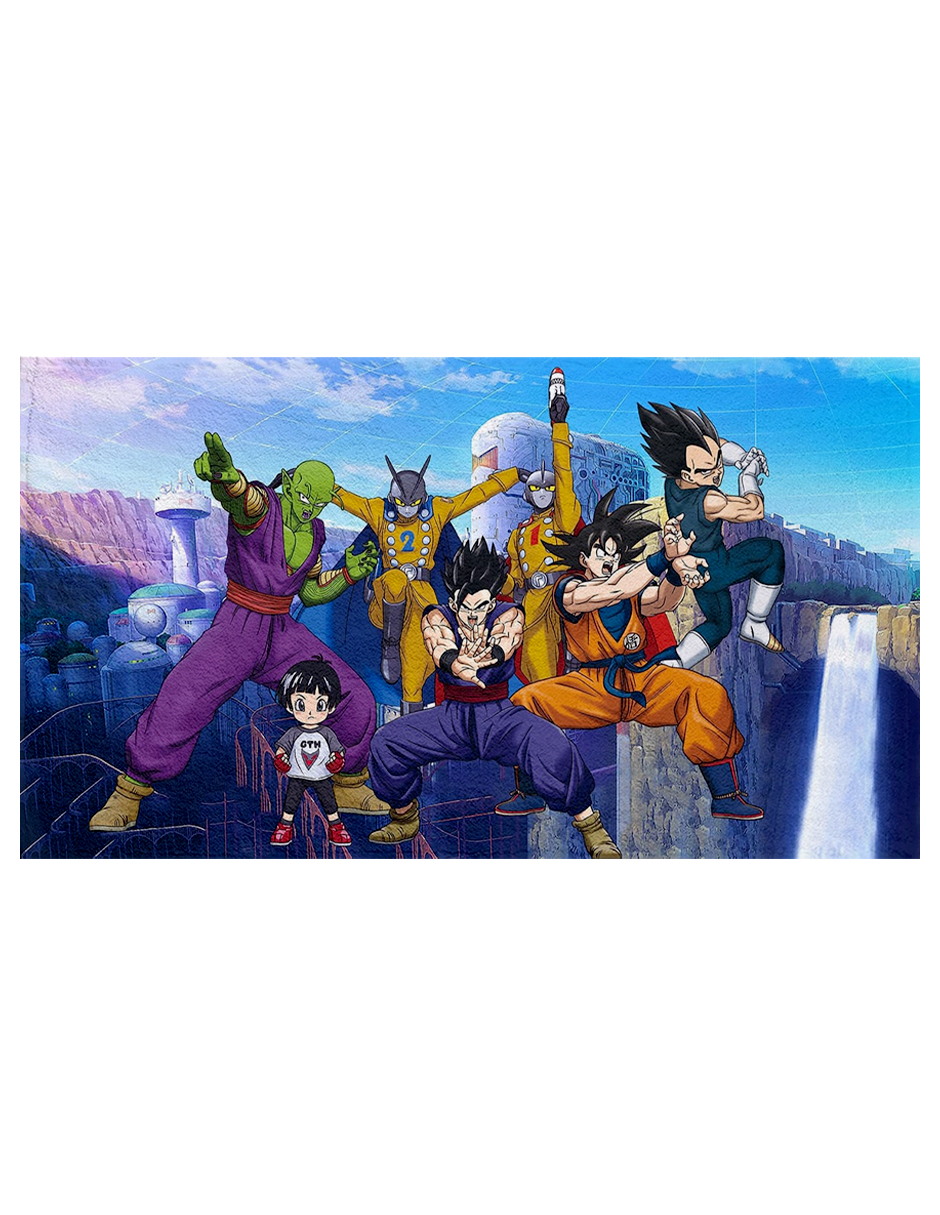 Foto 2 pulgar | Toalla NubiSuave Androides Multicolor Dragon Ball Super Hero