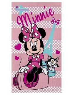Foto 1 | Toalla NubiSuave Minnie Figaro color Rosa