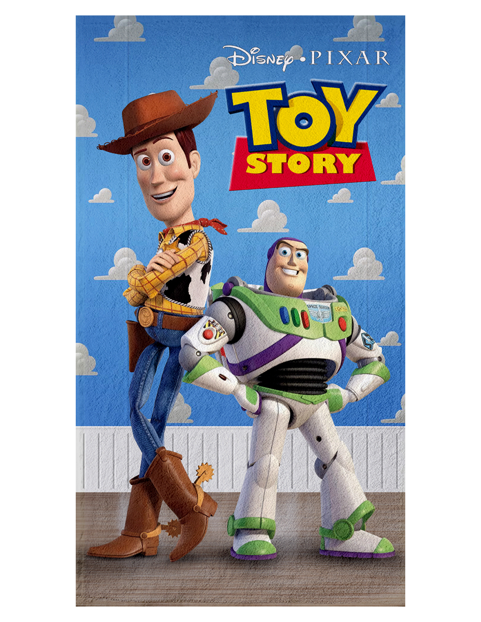 Toalla NubiSuave Toy Story 4 Multicolor