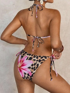 Foto 5 | Bikini Zaful Triangle Halter para Mujer- Venta Internacional