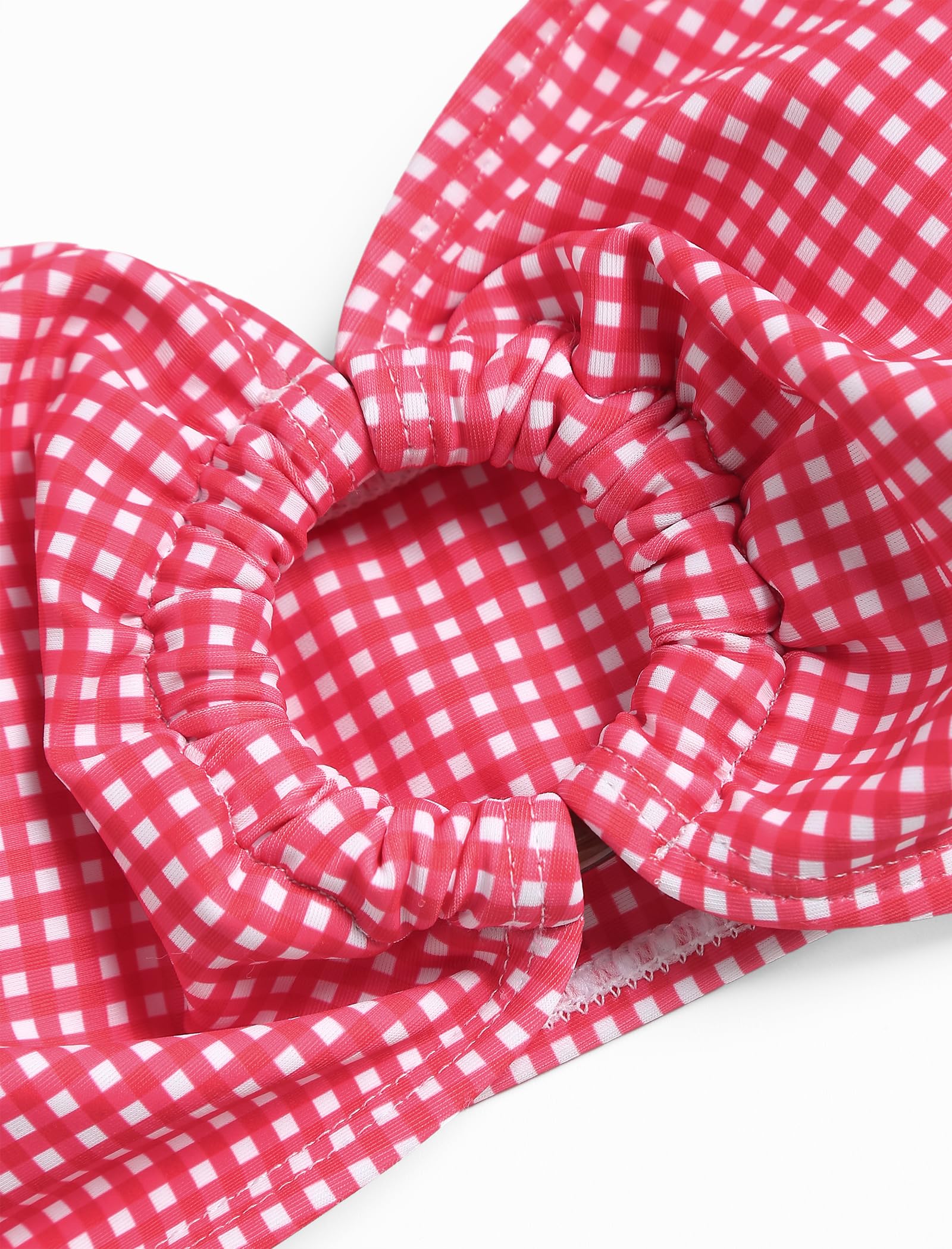 Foto 4 pulgar | Conjunto De Bikini Zaful Sexy Tie Con Correa Fina Y Anillas En O Texturizadas - Venta Internacional.