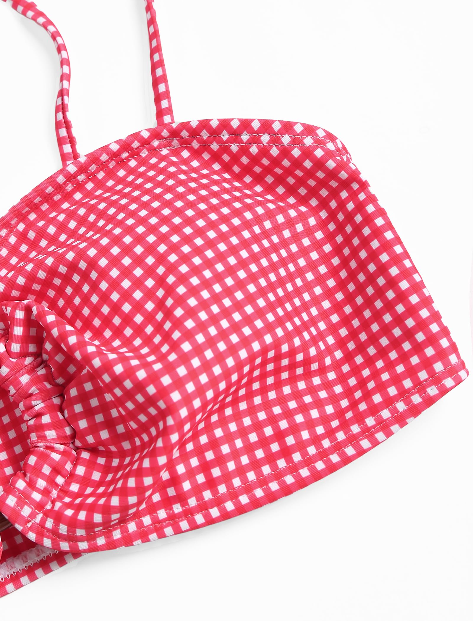 Foto 5 pulgar | Conjunto De Bikini Zaful Sexy Tie Con Correa Fina Y Anillas En O Texturizadas - Venta Internacional.