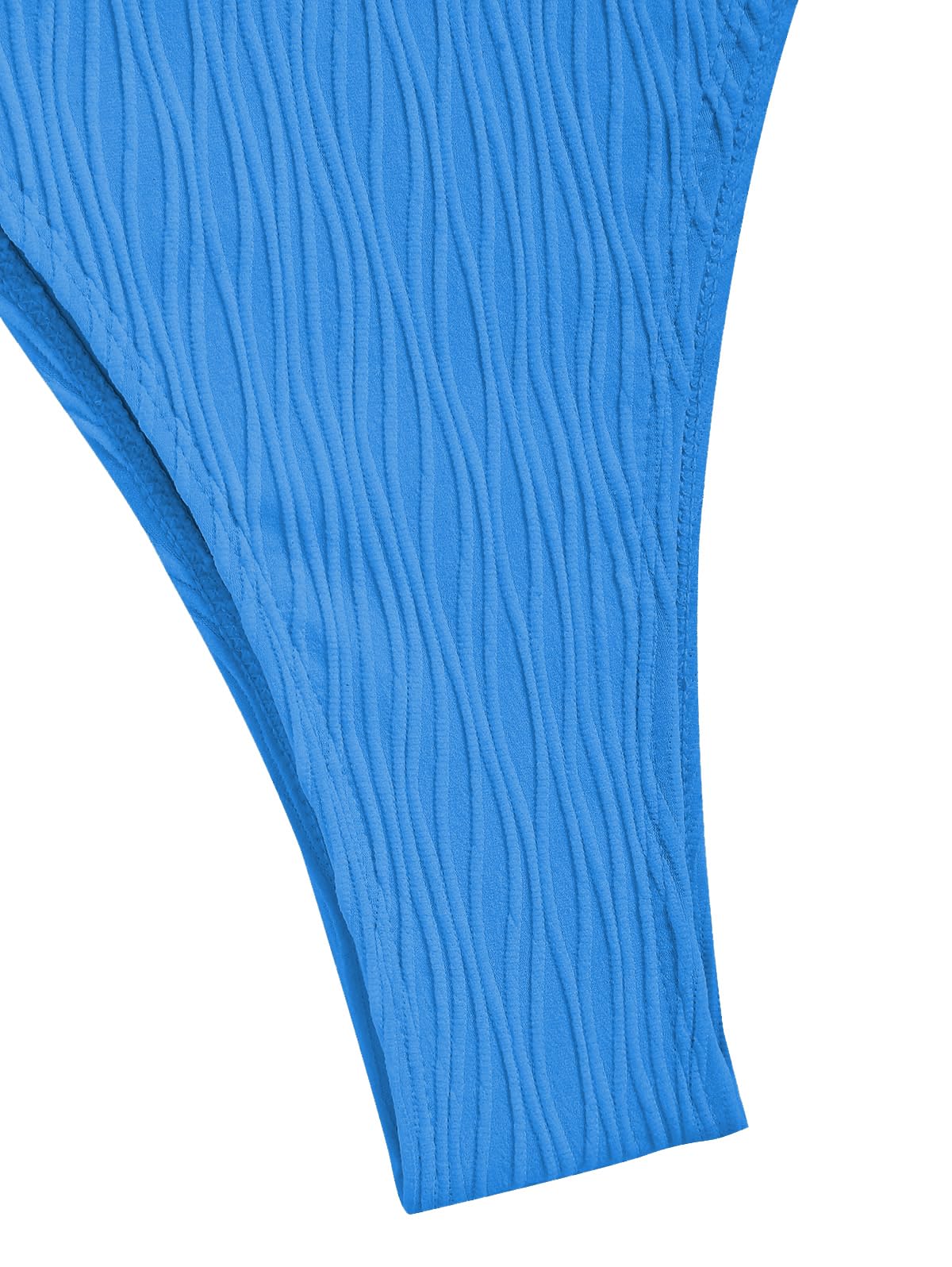 Foto 7 pulgar | Bikini Zaful con Correa Fina Azul para Mujer - Venta Internacional