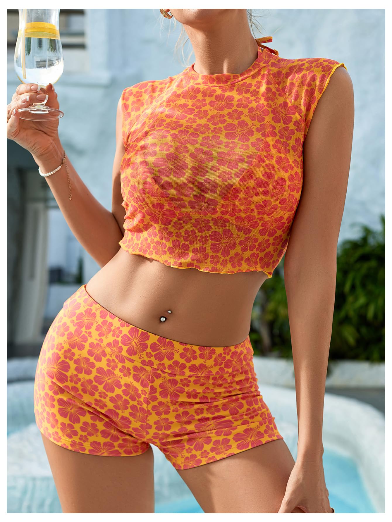 Foto 2 | Traje de Baño Soly Hux de 3 Piezas para Mujer-Venta Internacional