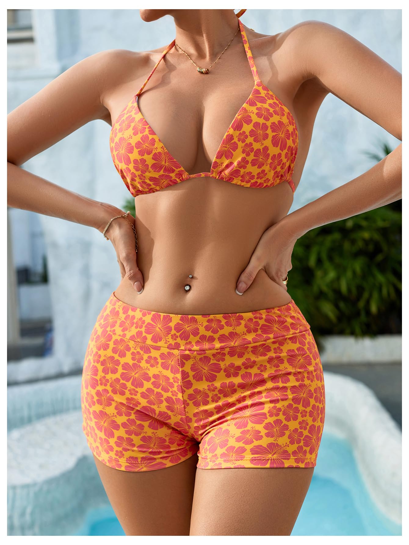 Foto 3 | Traje de Baño Soly Hux de 3 Piezas para Mujer-Venta Internacional