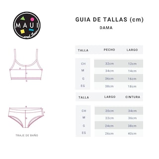 Foto 5 | Traje de Baño Maui & Sons para Dama 2 Piezas
