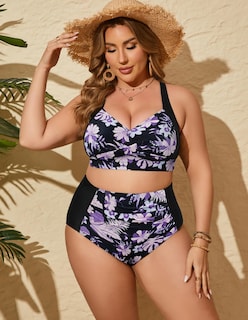 Foto 2 | Bikini Hanna Nikole 2 Piezas Purple Flower