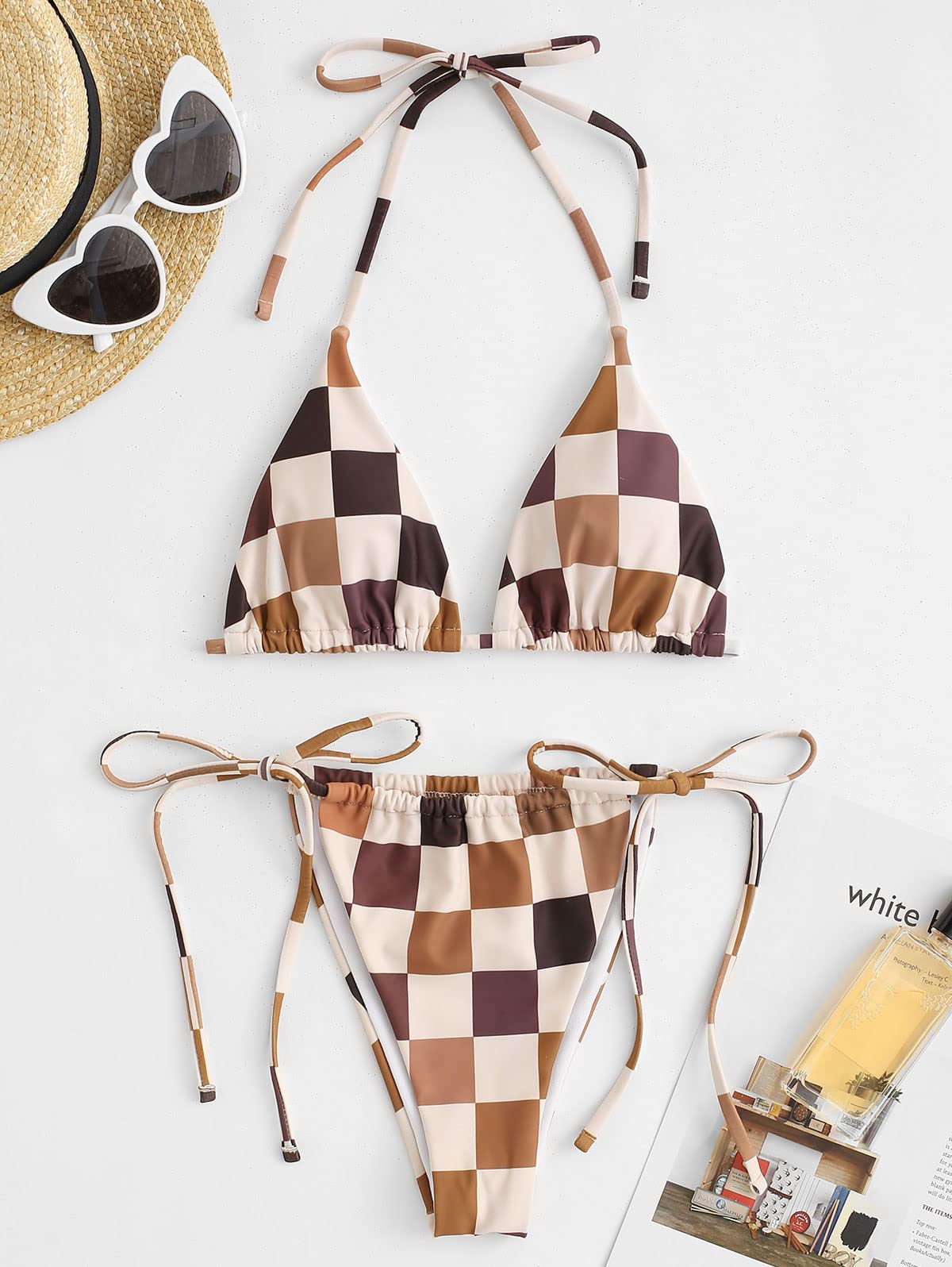 Foto 5 | Bikini Zaful Triangle para Mujer - Venta Internacional