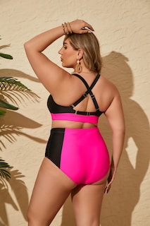 Foto 3 | Conjunto de Bikini Hanna Nikole Rosa - Venta Internacional