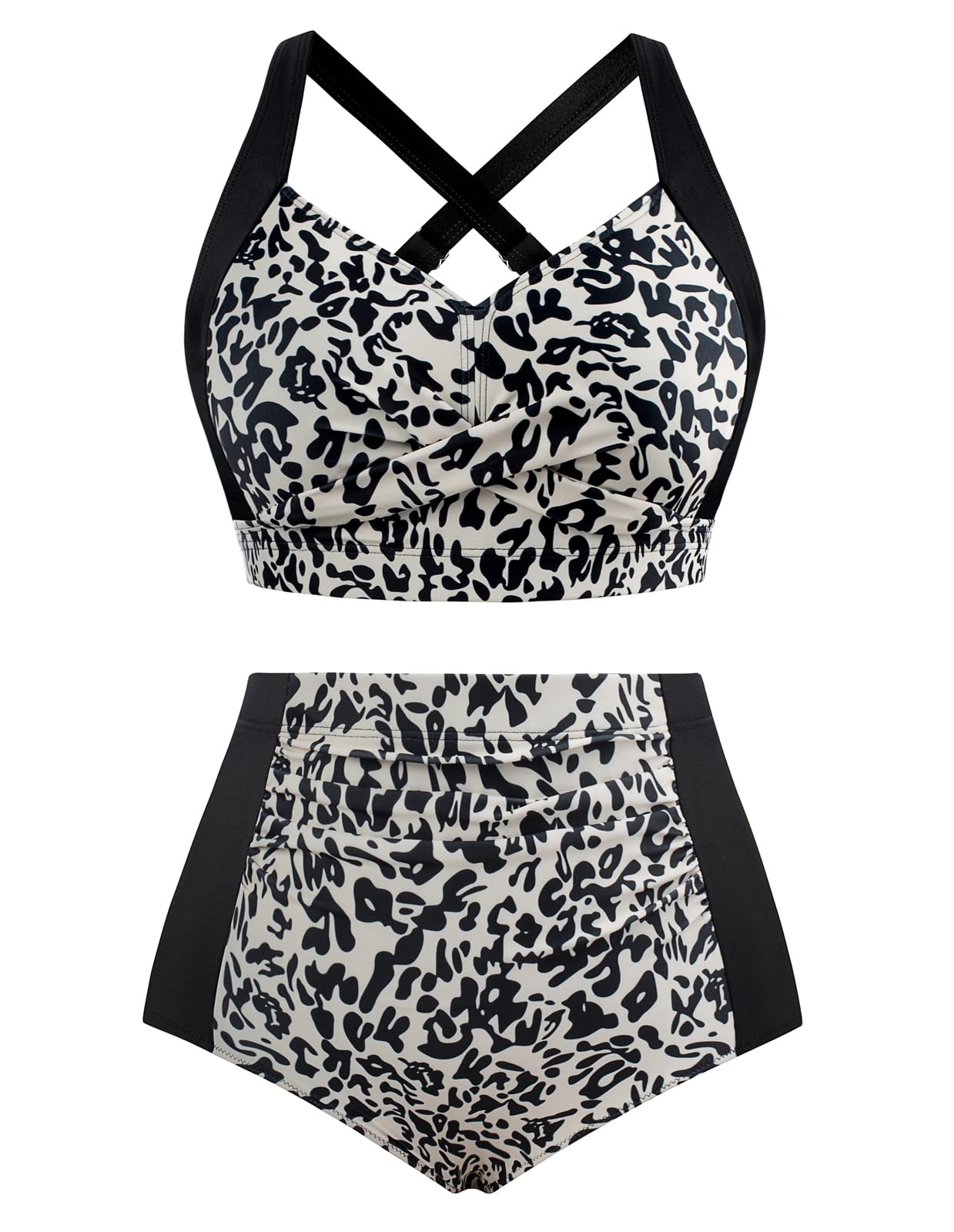 Traje de Baño Hanna Nikole de 2 Piezas para Mujer- Venta Internacional
